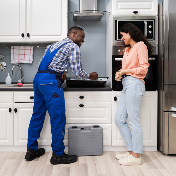 can you provide an estimate for cooktop repair before beginning any work in Franklin Georgia